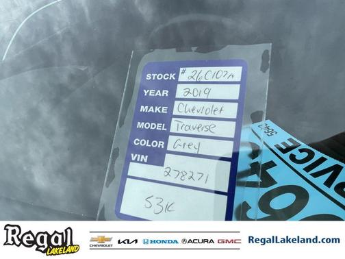 2019 Chevrolet Traverse LT Leather