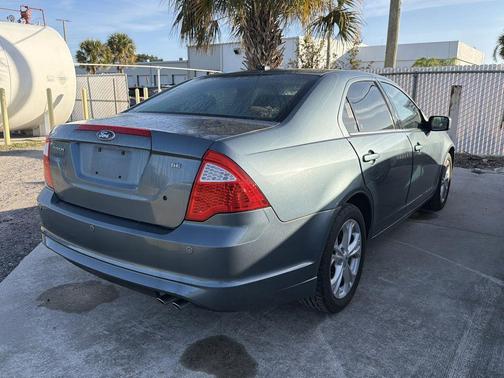 Steel Blue Metallic 2012 Ford Fusion SE