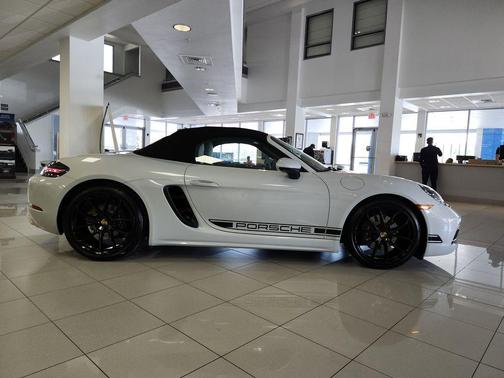 Gray 2025 Porsche 718 Boxster Base