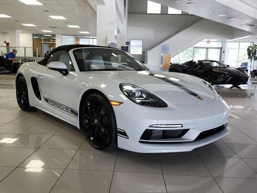 Gray 2025 Porsche 718 Boxster Base