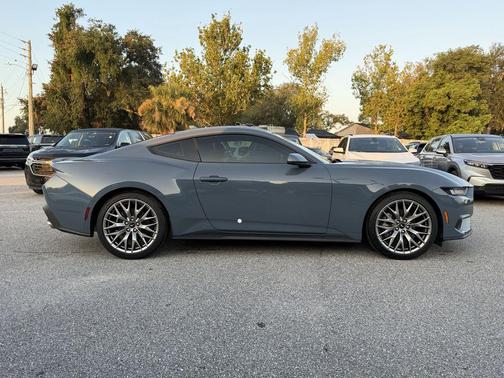 Vapor Blue 2025 Ford Mustang EcoBoost Premium
