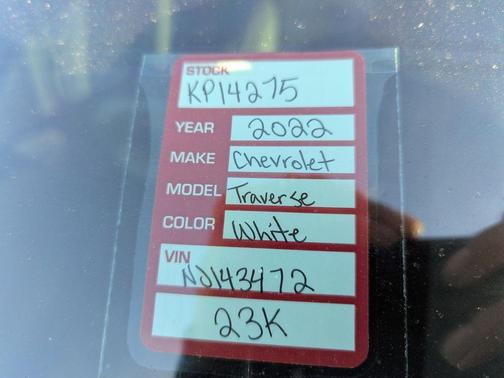 2022 Chevrolet Traverse Premier