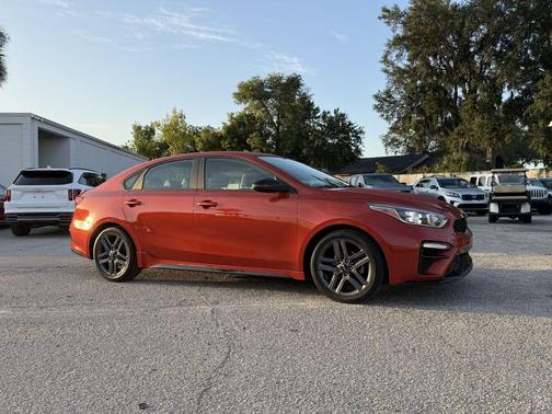 Fire Orange 2021 Kia Forte GT-Line