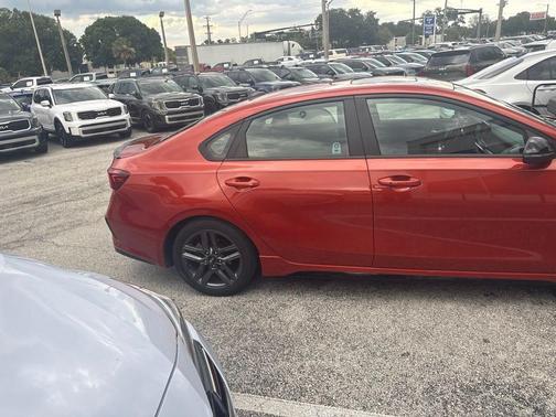 Fire Orange 2021 Kia Forte GT-Line