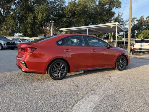 Fire Orange 2021 Kia Forte GT-Line