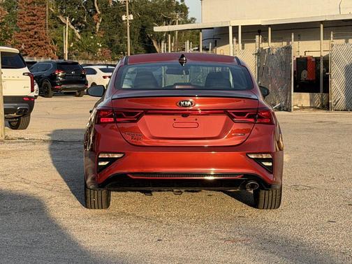 Fire Orange 2021 Kia Forte GT-Line