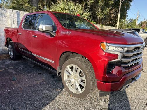 Radiant Red 2025 Chevrolet Silverado 1500 High Country