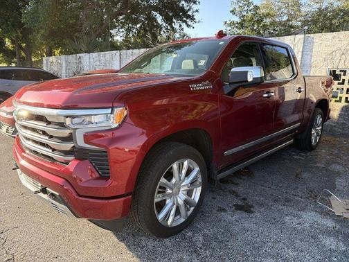 Radiant Red 2025 Chevrolet Silverado 1500 High Country