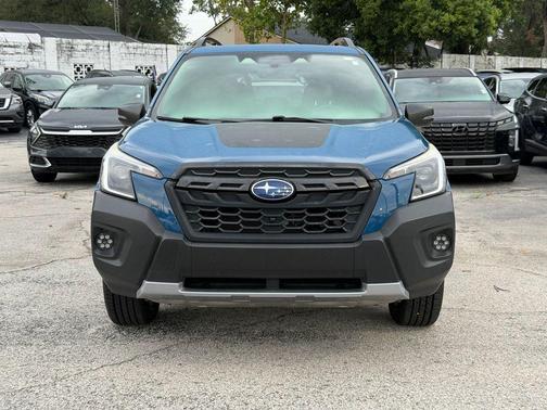 Geyser Blue 2022 Subaru Forester Wilderness