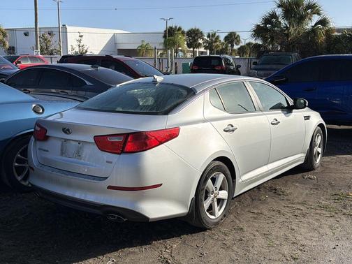 Bright Silver 2014 Kia Optima LX