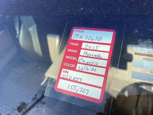 2015 Hyundai Genesis 3.8