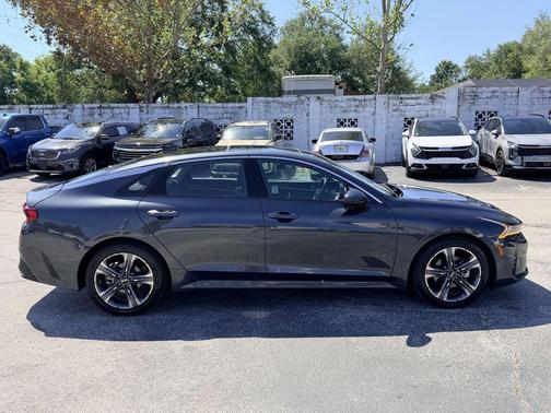 Gravity Gray 2021 Kia K5 EX