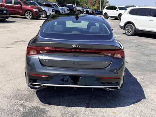 Gravity Gray 2021 Kia K5 EX