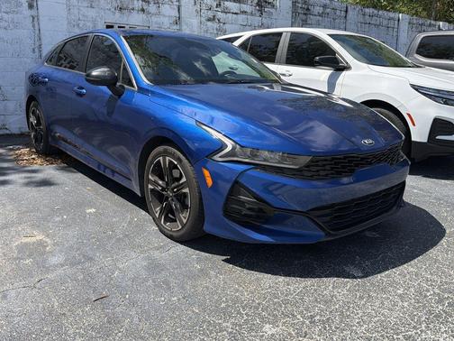 Sapphire Blue 2021 Kia K5 GT-Line