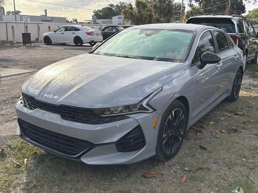 Wolf Gray 2022 Kia K5 GT-Line