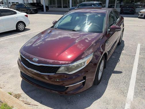 Sangria Red 2017 Kia Optima LX