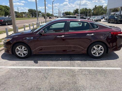 Sangria Red 2017 Kia Optima LX