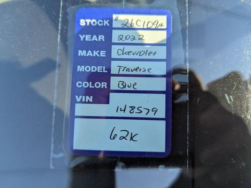 2022 Chevrolet Traverse LS