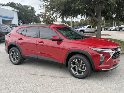 Red 2026 Chevrolet Trax LT