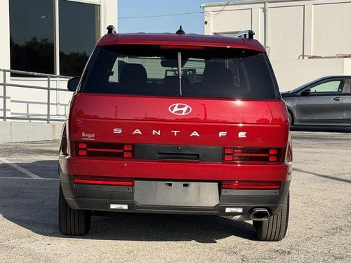 Red 2025 Hyundai SANTA FE SEL