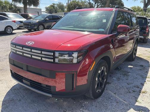Red 2025 Hyundai SANTA FE SEL