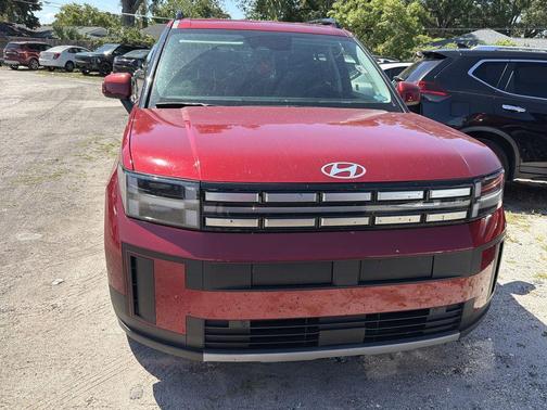 Red 2025 Hyundai SANTA FE SEL
