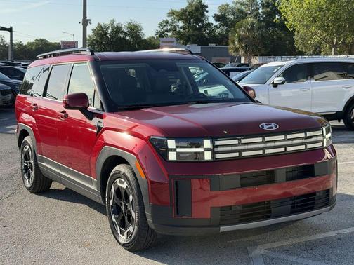Red 2025 Hyundai SANTA FE SEL
