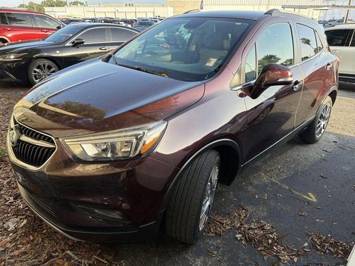 Black Cherry Metallic 2018 Buick Encore Sport Touring