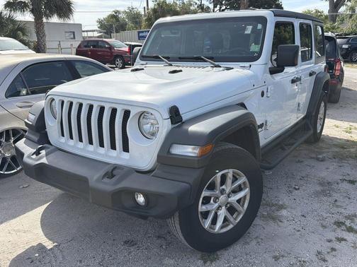 Bright White Clearcoat 2023 Jeep Wrangler Sport
