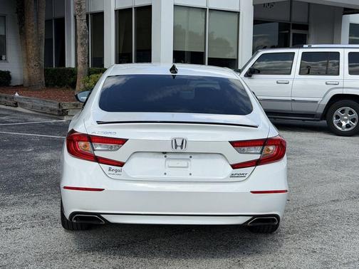 White 2021 Honda Accord Sport SE