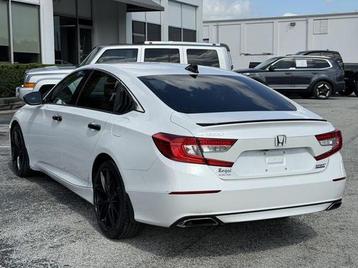 White 2021 Honda Accord Sport SE