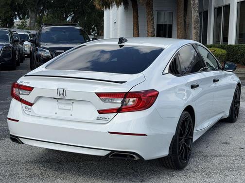 White 2021 Honda Accord Sport SE