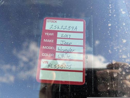 2017 Jeep Wrangler Unlimited Sport