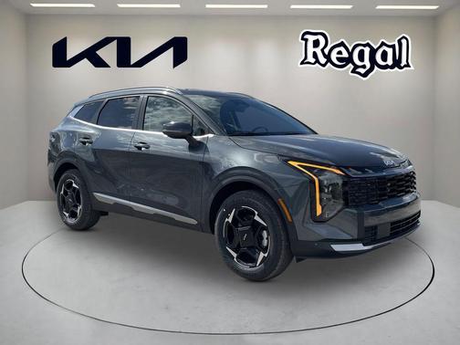 Gravity Gray 2026 Kia Sportage Hybrid EX