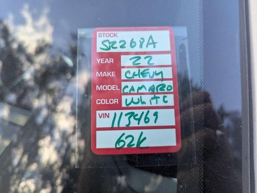 2022 Chevrolet Camaro 1LT