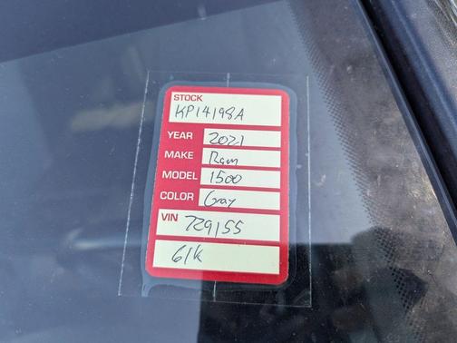 2021 RAM 1500 Big Horn