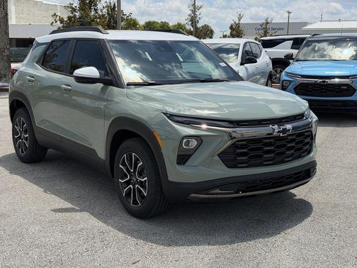 Green 2026 Chevrolet Trailblazer ACTIV