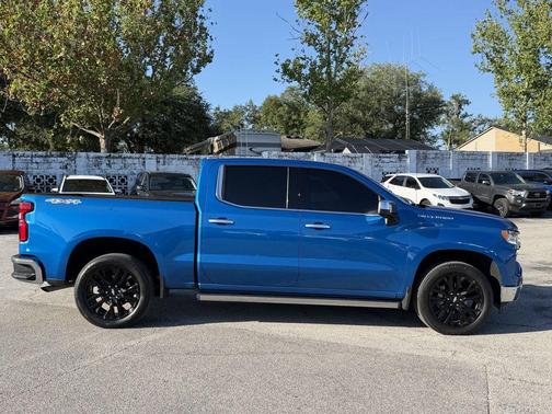 Glacier Blue Metallic 2022 Chevrolet Silverado 1500 LTZ