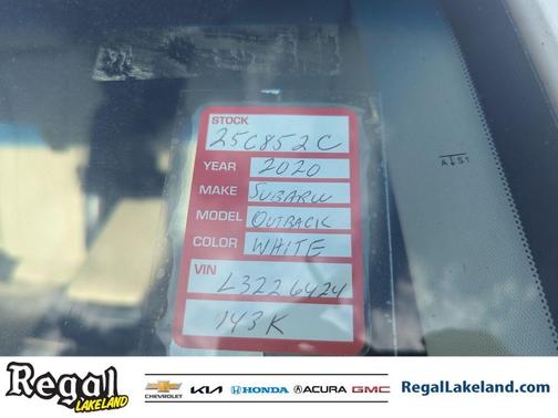 2020 Subaru Outback Limited