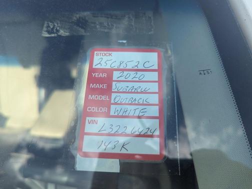 2020 Subaru Outback Limited