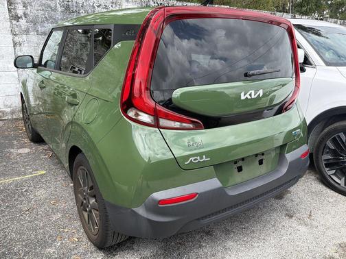 Undercover Green 2022 Kia Soul EX
