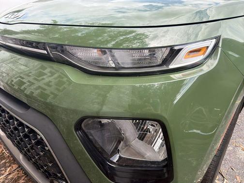 Undercover Green 2022 Kia Soul EX