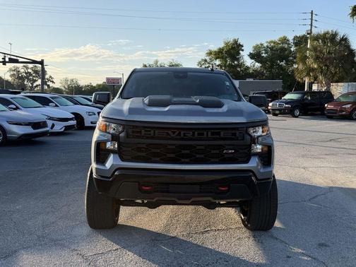 Sterling Gray Metallic 2025 Chevrolet Silverado 1500 Custom Trail Boss