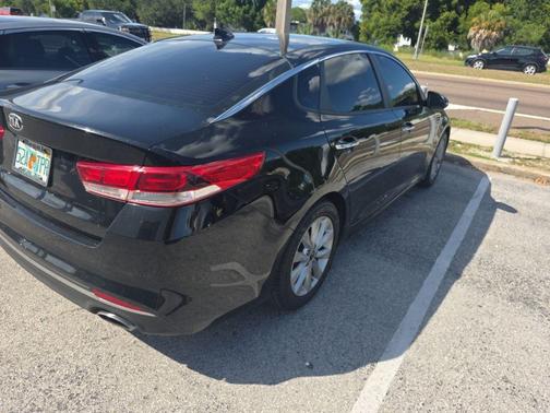 Ebony Black 2018 Kia Optima LX