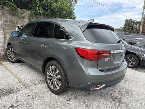 Forest Mist Metallic 2015 Acura MDX 3.5L Technology Package