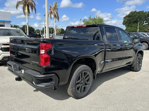 Black 2026 Chevrolet Silverado 1500 Custom