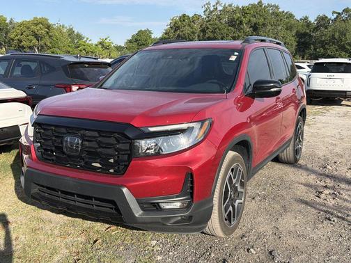 Radiant Red Metallic II 2023 Honda Passport Elite