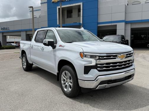 Polar White 2026 Chevrolet Silverado 1500 LTZ