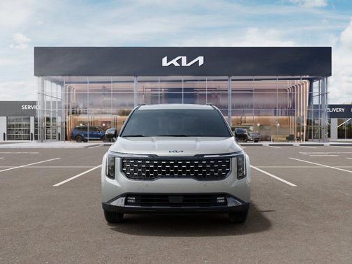 Ivory Silver 2026 Kia Carnival Hybrid