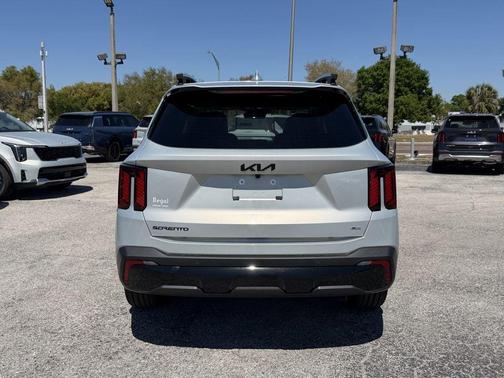 Ivory Silver 2026 Kia Sorento X-Line SX